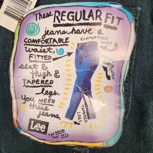 Vintage Lee Jeans Womens 9 Medium Green Tapered Leg High Rise Made USA 90s Denim